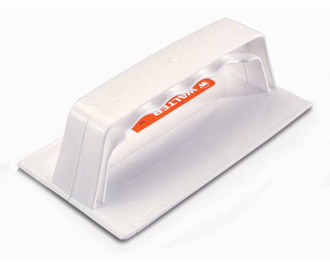 WALTER Blendex 07-A 001 Pad Holder for polishing and grinding, black plastic with mounting surface, designed for professional use