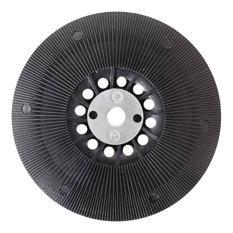 Black WALTER 15M007 7-inch Turbo-Action Pad for grinding and polishing tasks, designed for durable surface finishing.