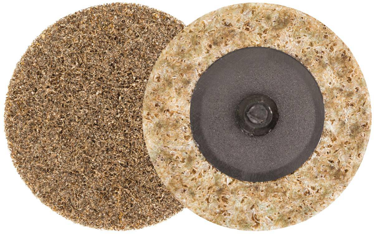 WALTER Blendex 04G202 2-inch Coarse Twist Roloc Discs for grinding and surface finishing applications.