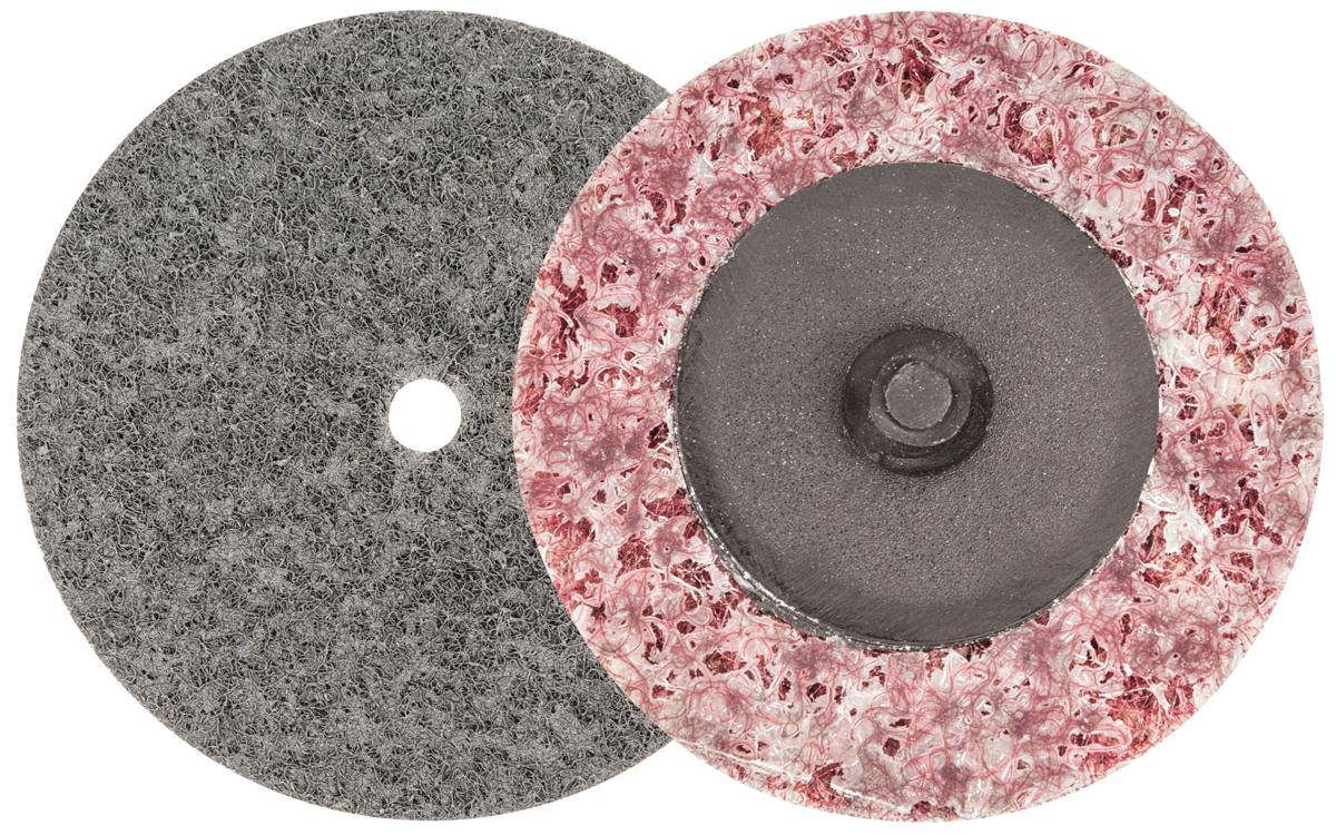 WALTER Blendex 04G203 2-inch Blendex Twist Roloc Discs for grinding and polishing, medium grit, durable abrasive disc.