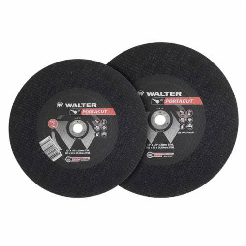 WALTER Portacut 11D141 C24 wheel with 14x20mm size, showing a straight cutting wheel for industrial machining.