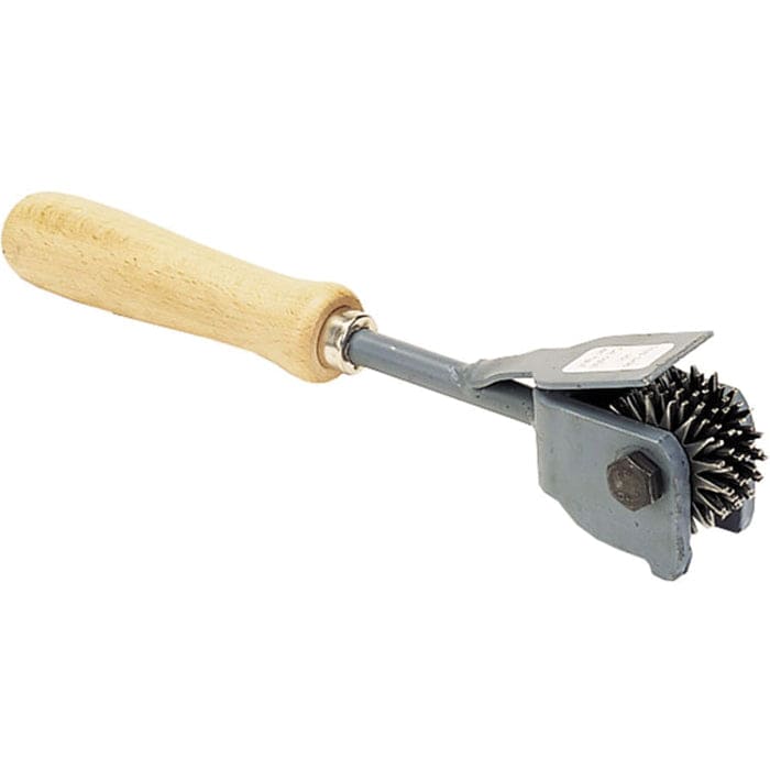 WALTER 12E002 heavy-duty wheel dresser with rugged metal handle and abrasive wheel for grinding wheel sharpening.