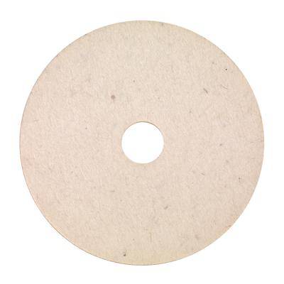 WALTER 07T602 6-inch diameter felt wheel with 7/8-inch width, ideal for smooth surface applications.