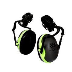 3M X4P51E - 3M Peltor X Series X4 Earmuffs, X4P51E, full brim hard hat attached 3M X4P51E 7100135827 - eGrimesDirect