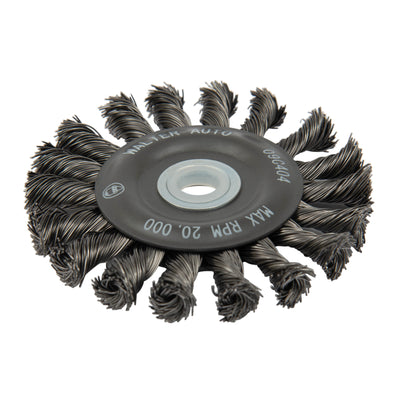 ALLSTEEL 09C404 - ALLSTEEL 4" X 1/2" KNOT TWIST WHEEL AllSteel 09C404 - eGrimesDirect