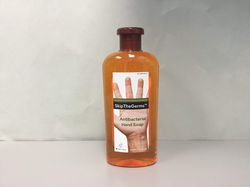 Skip The Germs Antibacterial Hand Soap Flip Top Bottle (450 ml)